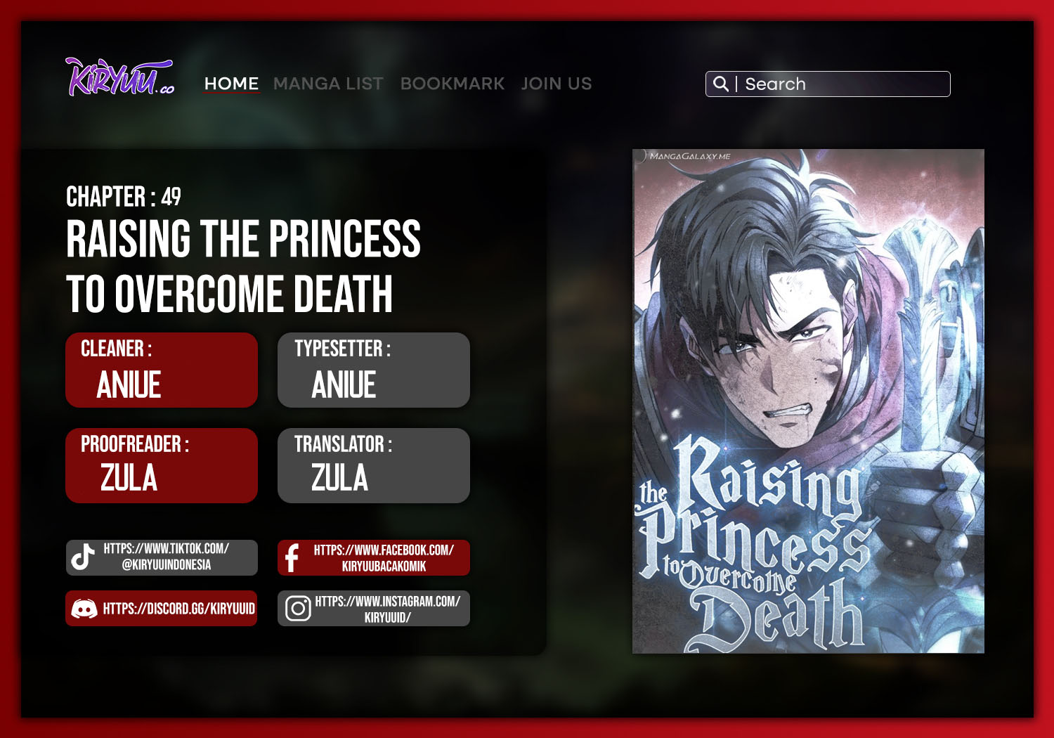 Baca Komik Raising the Princess to Overcome Death Chapter 49 Gambar 1