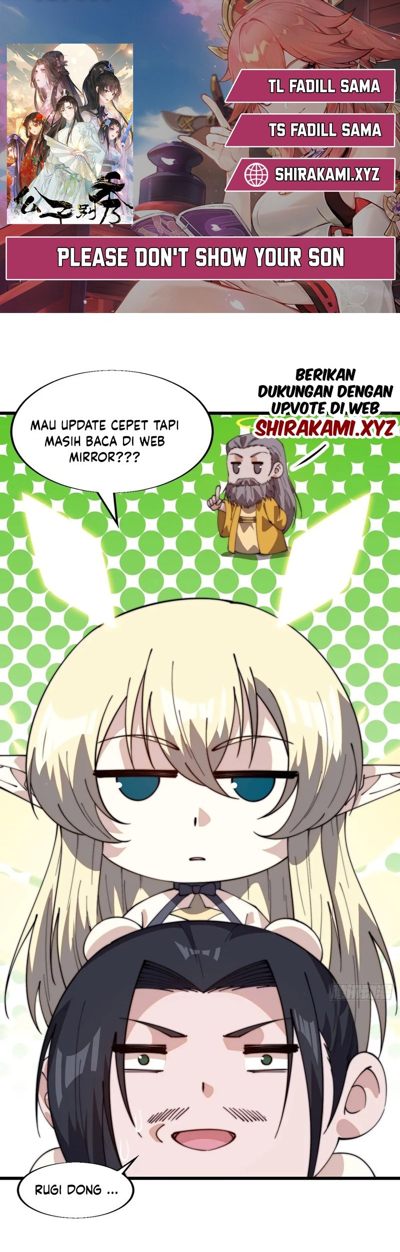 Baca Komik Please don’t show your son Chapter 165 Gambar 1