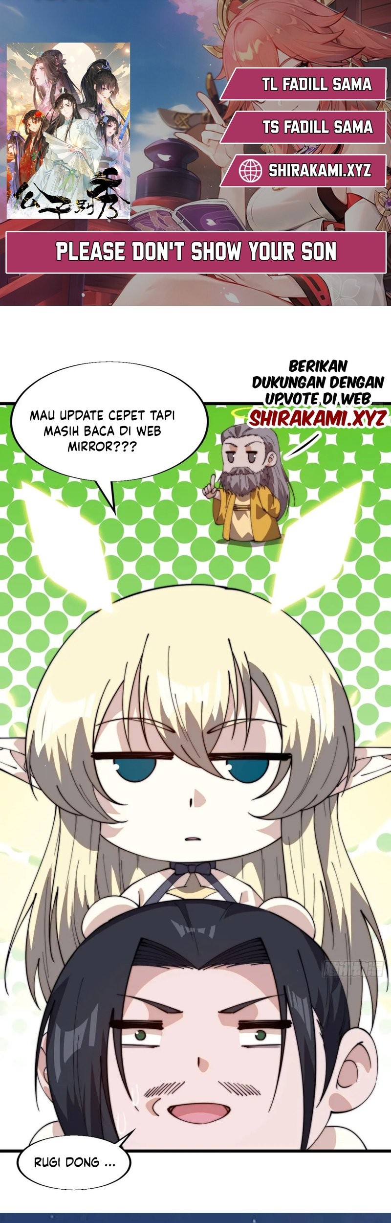 Komik Please don’t show your son Chapter 164 gambar nomor 1