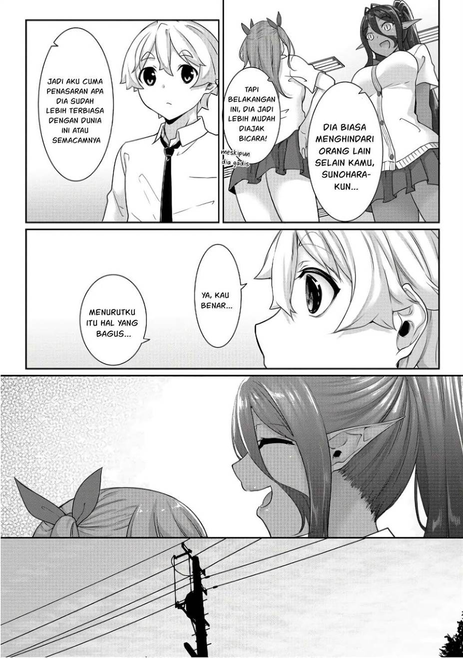 Chotto Dake ai ga Omoi Dark Elf ga Isekai Kara Oikakete Kita Chapter 09 Gambar 10