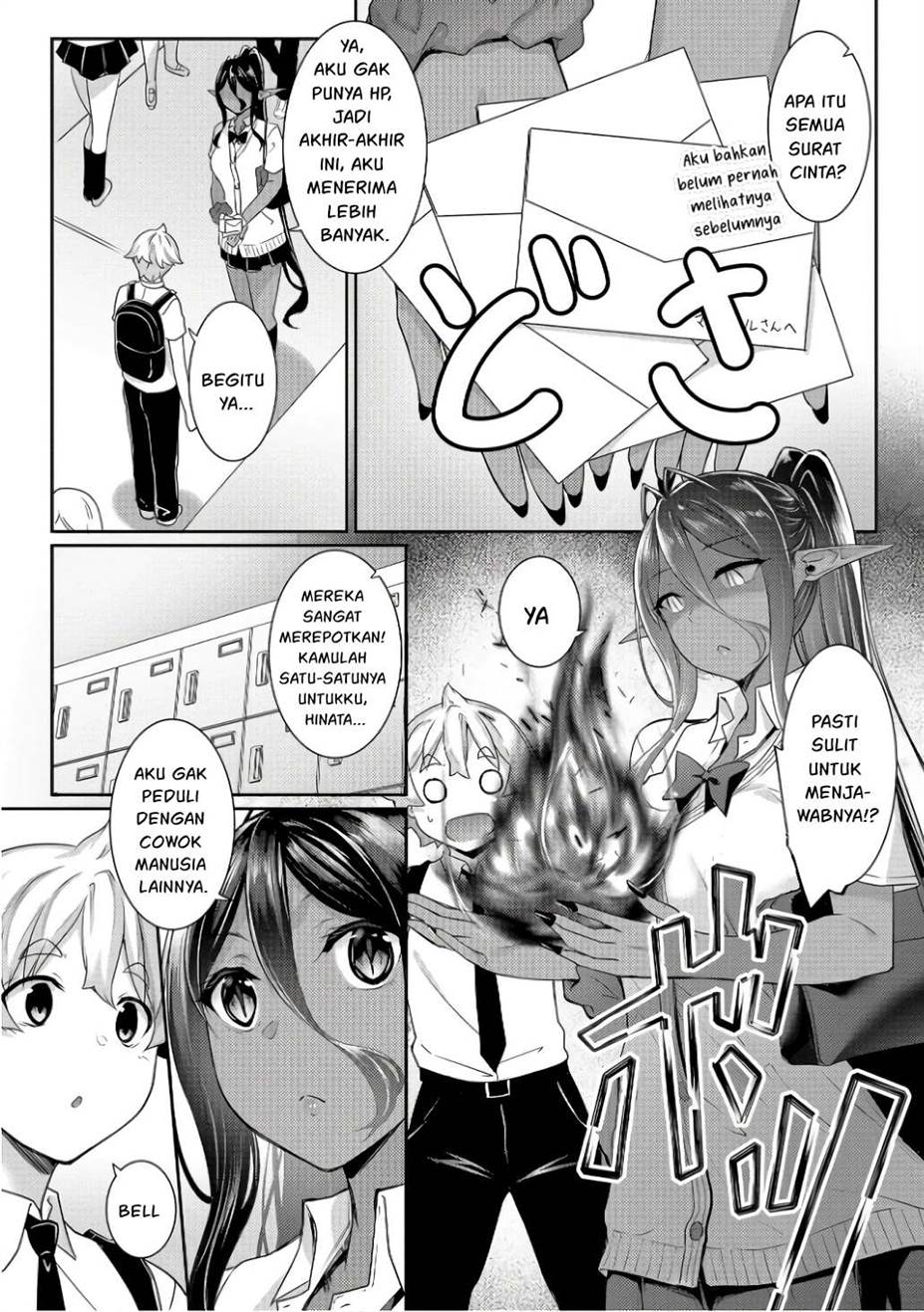 Chotto Dake ai ga Omoi Dark Elf ga Isekai Kara Oikakete Kita Chapter 09 Gambar 5