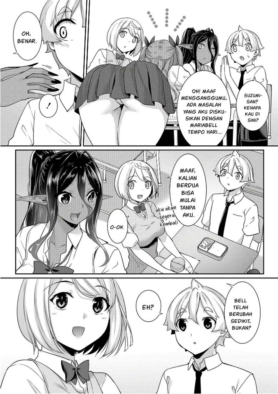 Chotto Dake ai ga Omoi Dark Elf ga Isekai Kara Oikakete Kita Chapter 09 Gambar 9