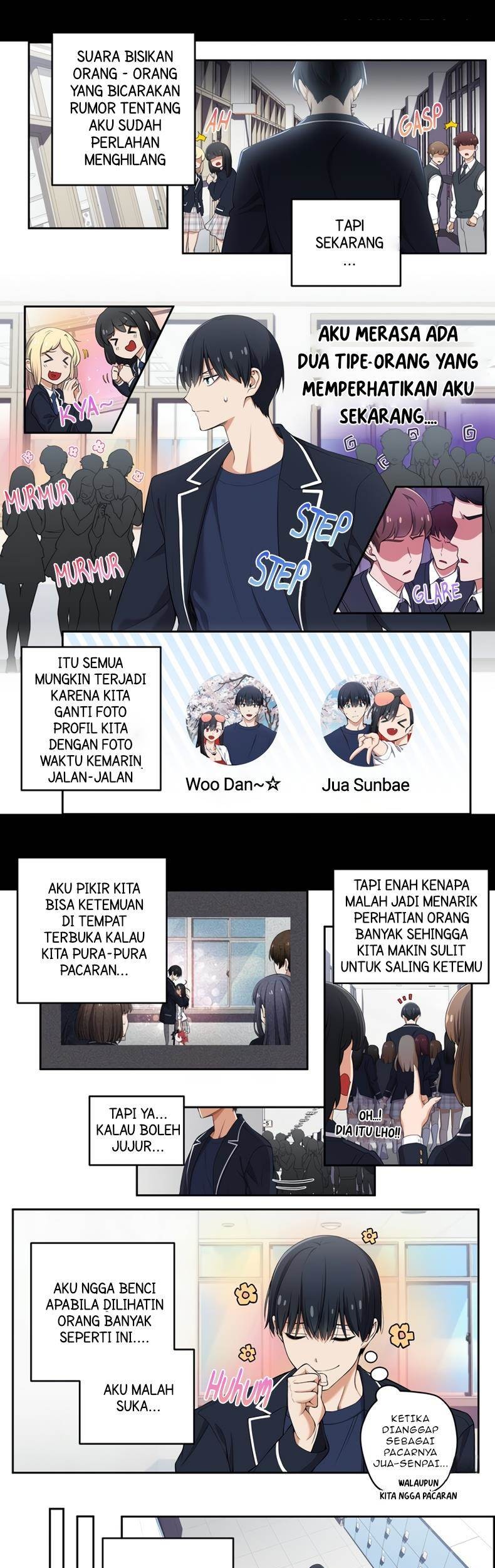 Manhwa We Are Not Dating!! Chapter 77 gambar nomor 2