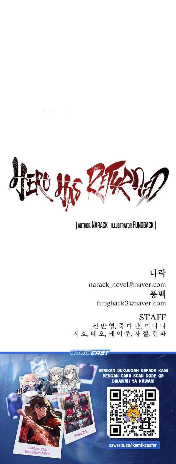 Hero Has Returned Chapter 130 Gambar 65