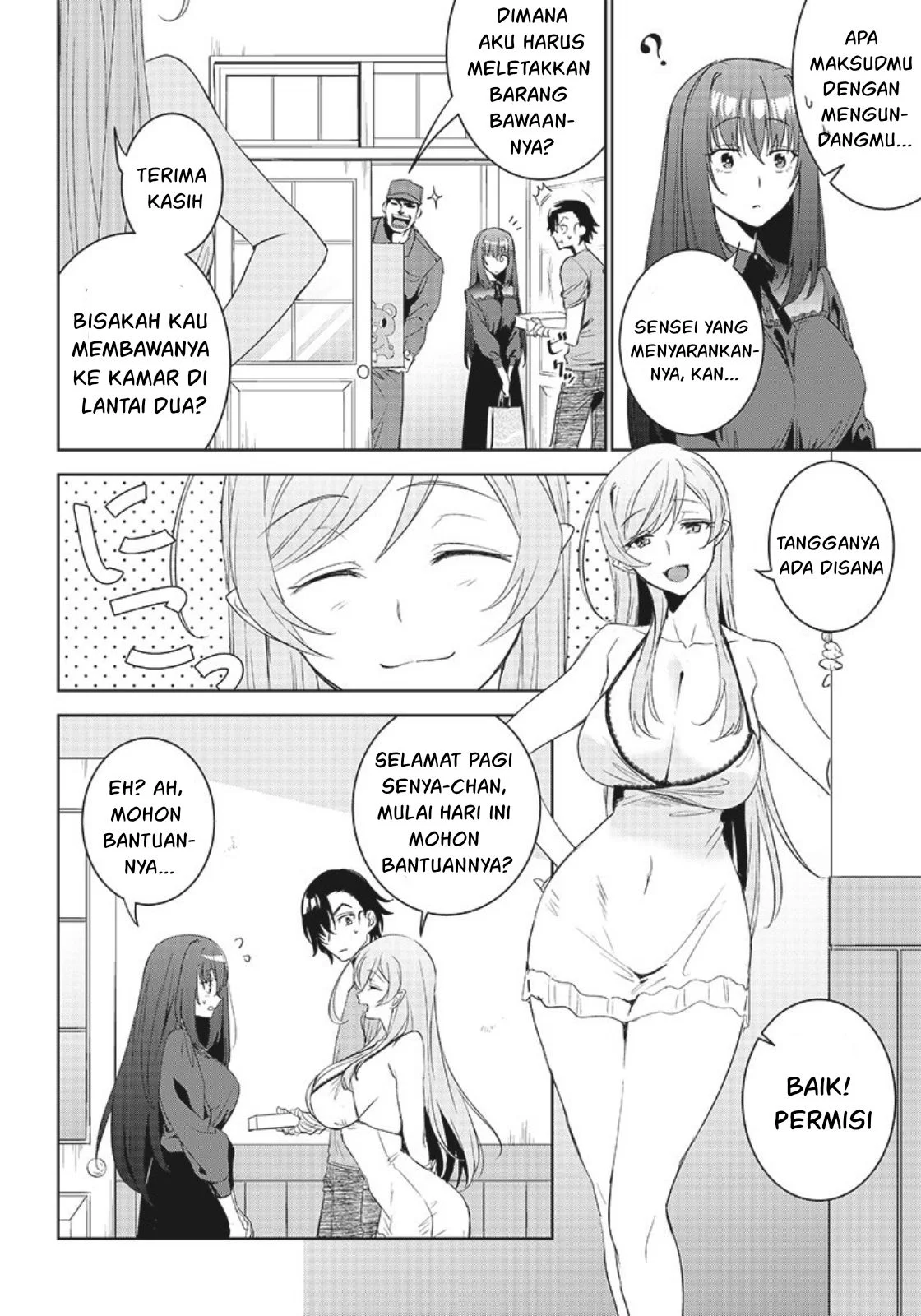 Matei Kyoushi to Juuzoku Shoujo no Haitoku Keiyaku Chapter 11 Gambar 17