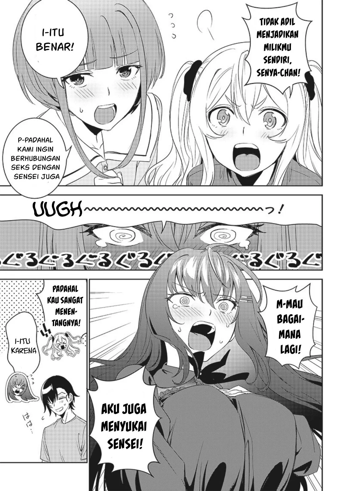 Matei Kyoushi to Juuzoku Shoujo no Haitoku Keiyaku Chapter 11 Gambar 24