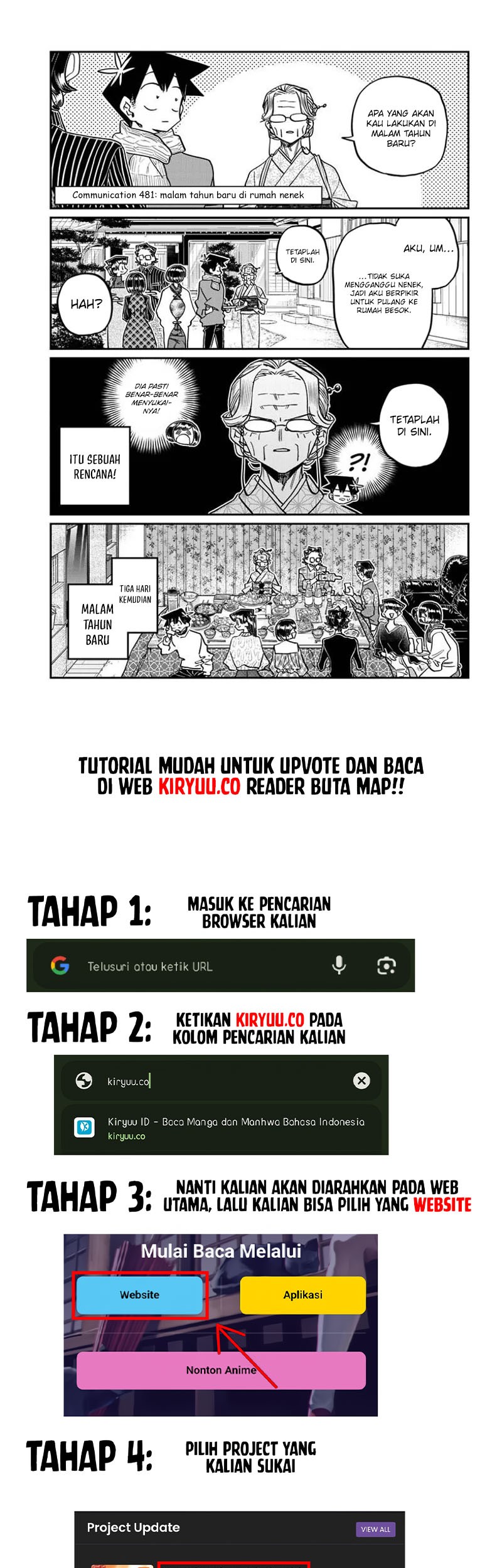 Baca Manga Komi-san wa Komyushou Desu Chapter 481 Gambar 2