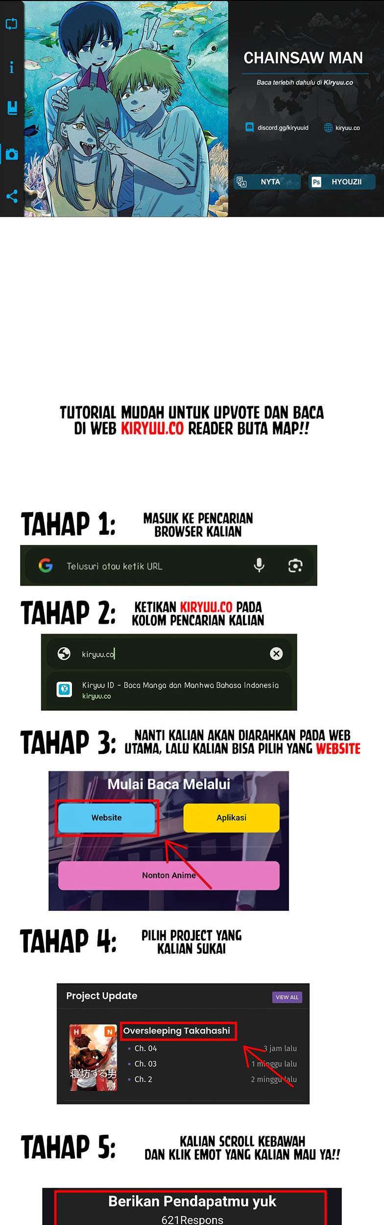 Baca Komik Chainsaw Man Chapter 180 Gambar 1