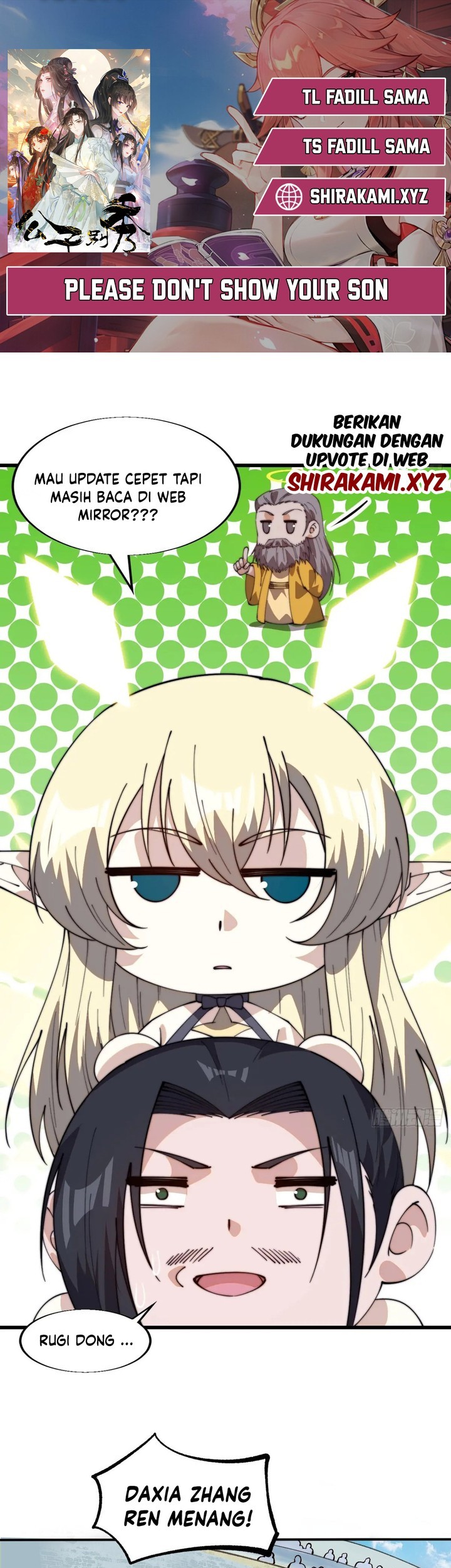 Komik Please don’t show your son Chapter 166 gambar nomor 1