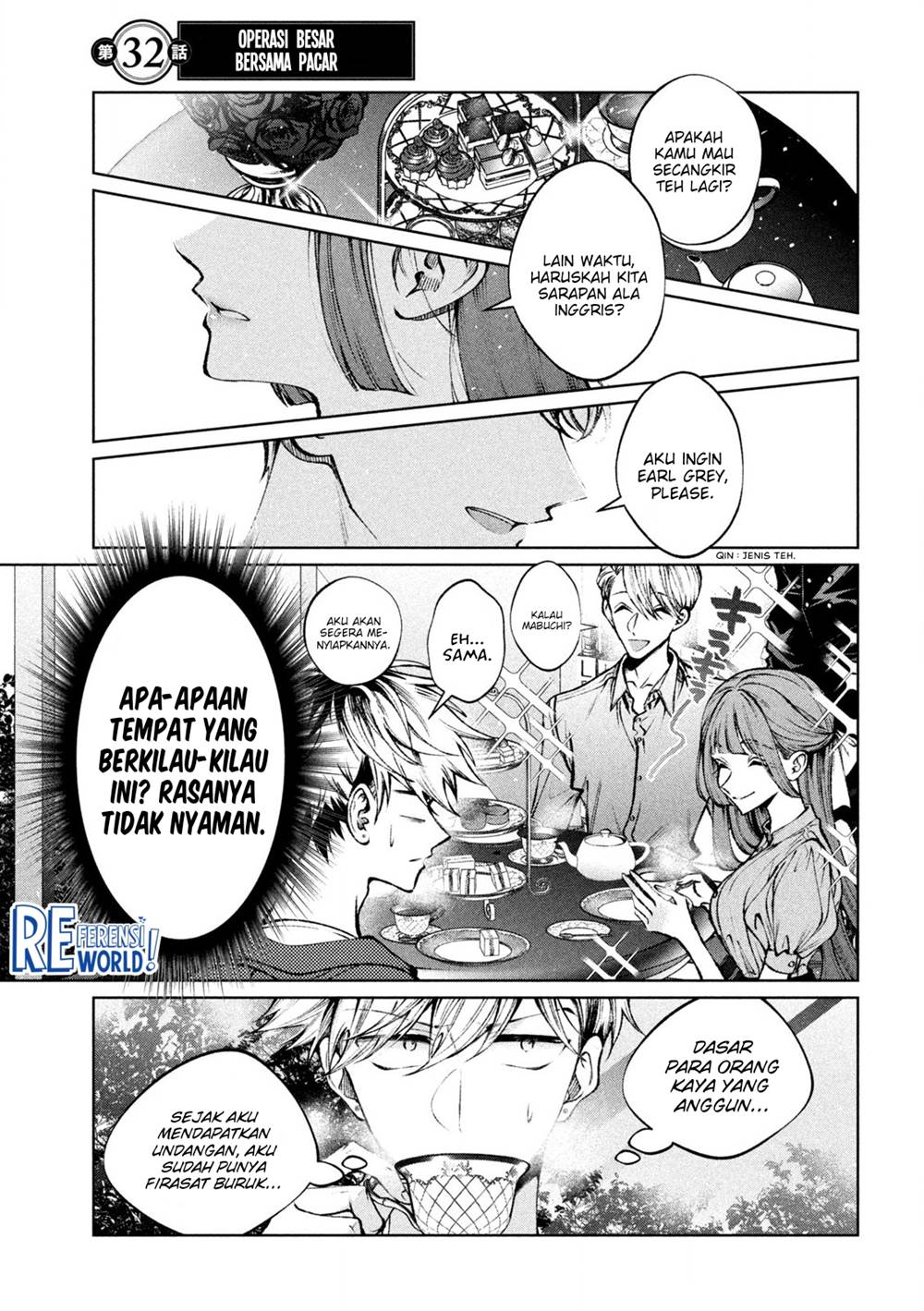 Baca Manga Hijiri-kun wa Kiyoku Ikitai Chapter 32 Gambar 2