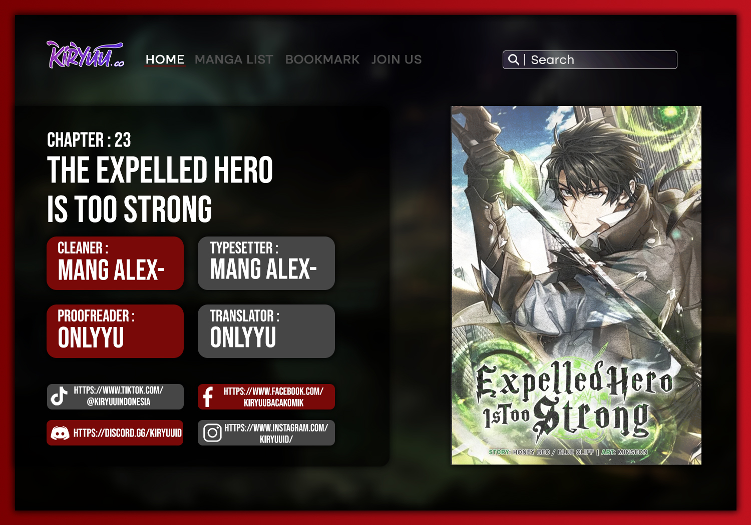 Baca Komik Expelled Hero Is Too Strong Chapter 23 Gambar 1