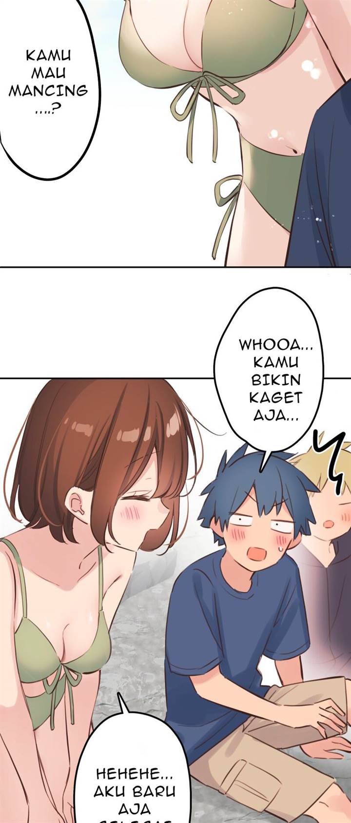 Waka-chan Is Flirty Again Chapter 202 Gambar 23