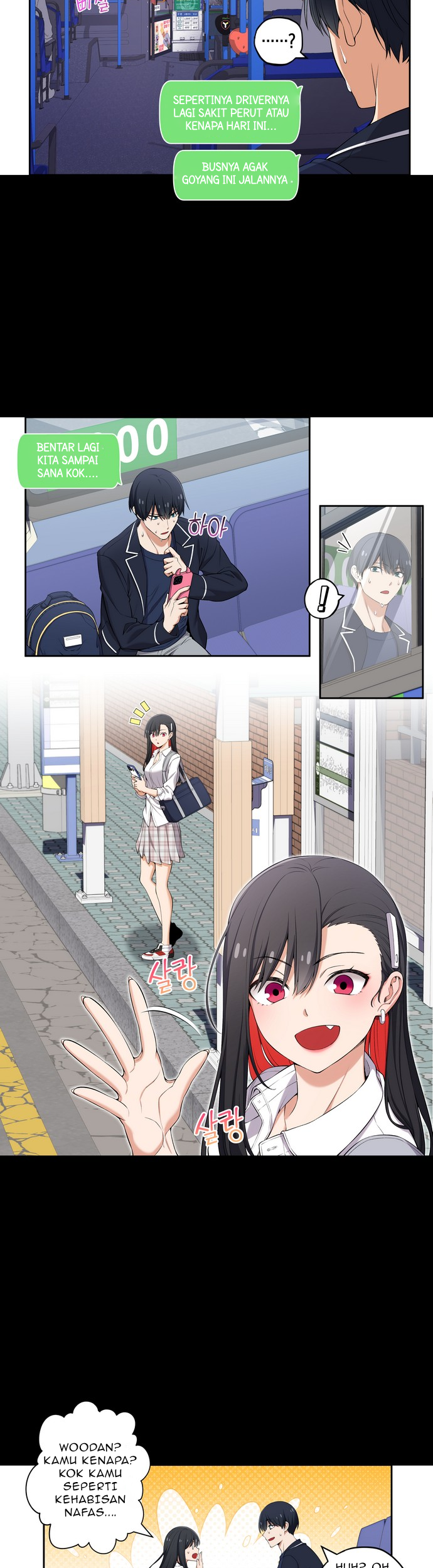 Manhwa We Are Not Dating!! Chapter 90 gambar nomor 2