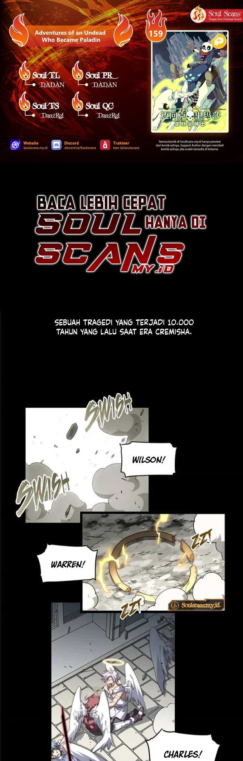 Baca Komik Adventures of an Undead Who Became Paladin Chapter 159 Gambar 1