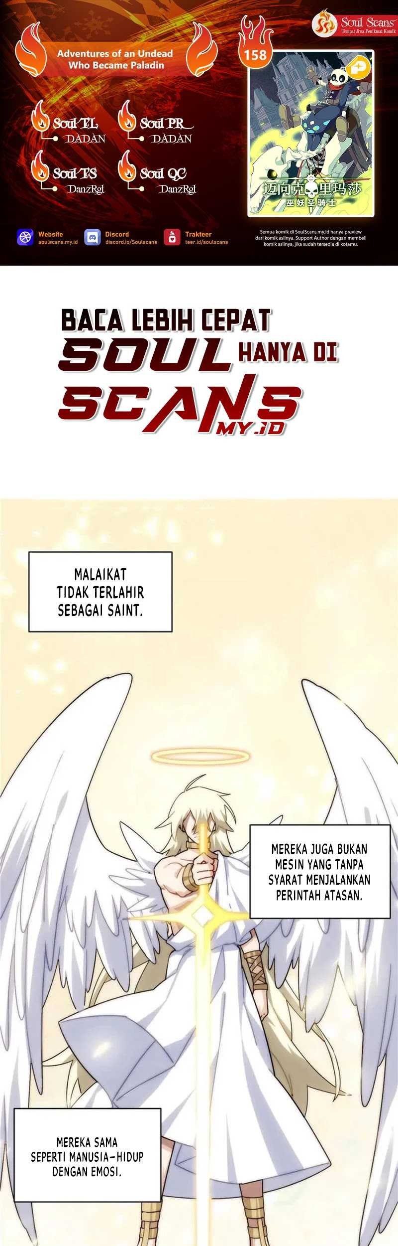 Baca Komik Adventures of an Undead Who Became Paladin Chapter 158 Gambar 1