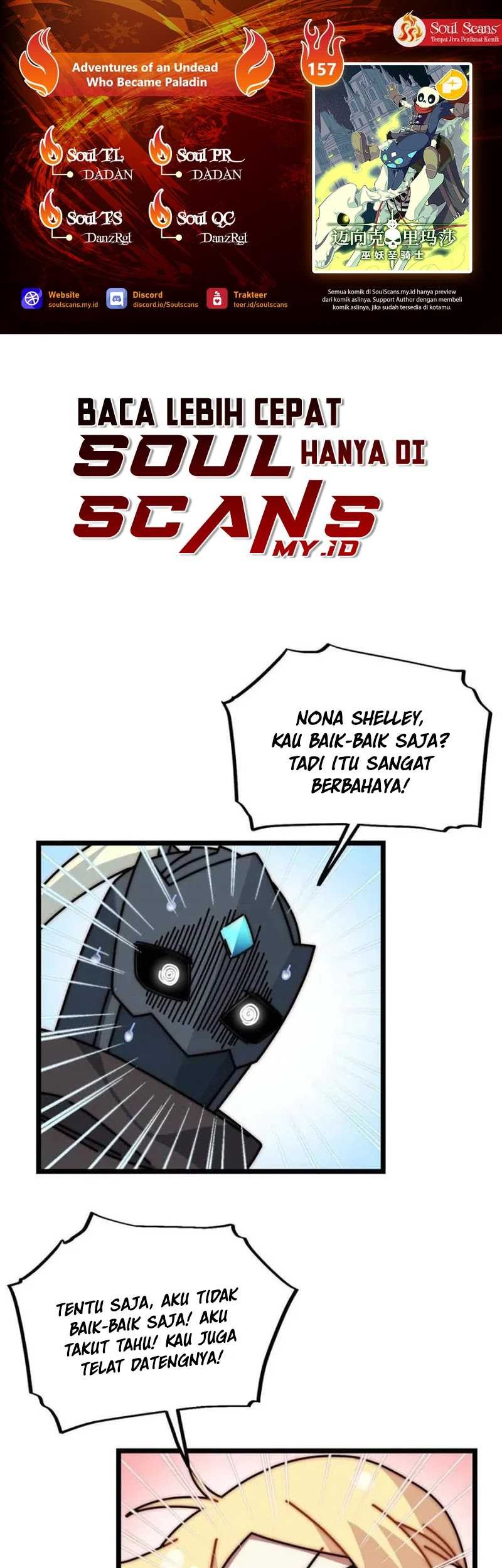 Baca Komik Adventures of an Undead Who Became Paladin Chapter 157 Gambar 1