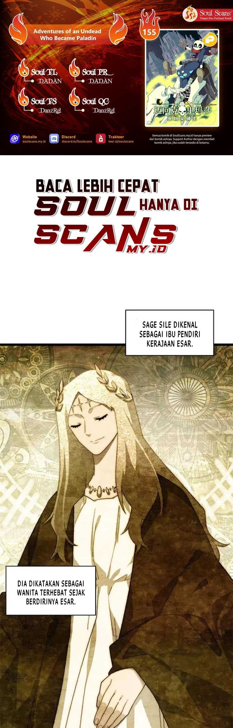 Komik Adventures of an Undead Who Became Paladin Chapter 155 gambar nomor 1