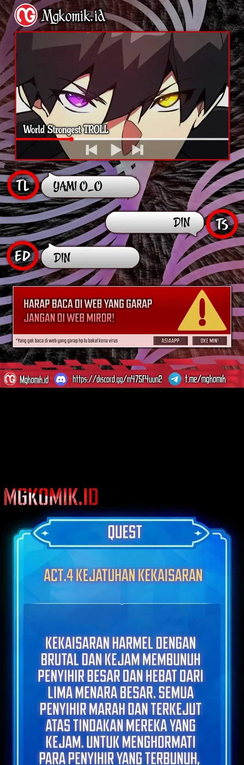 Baca Komik The Game’s Greatest Troll Chapter 106 Gambar 1