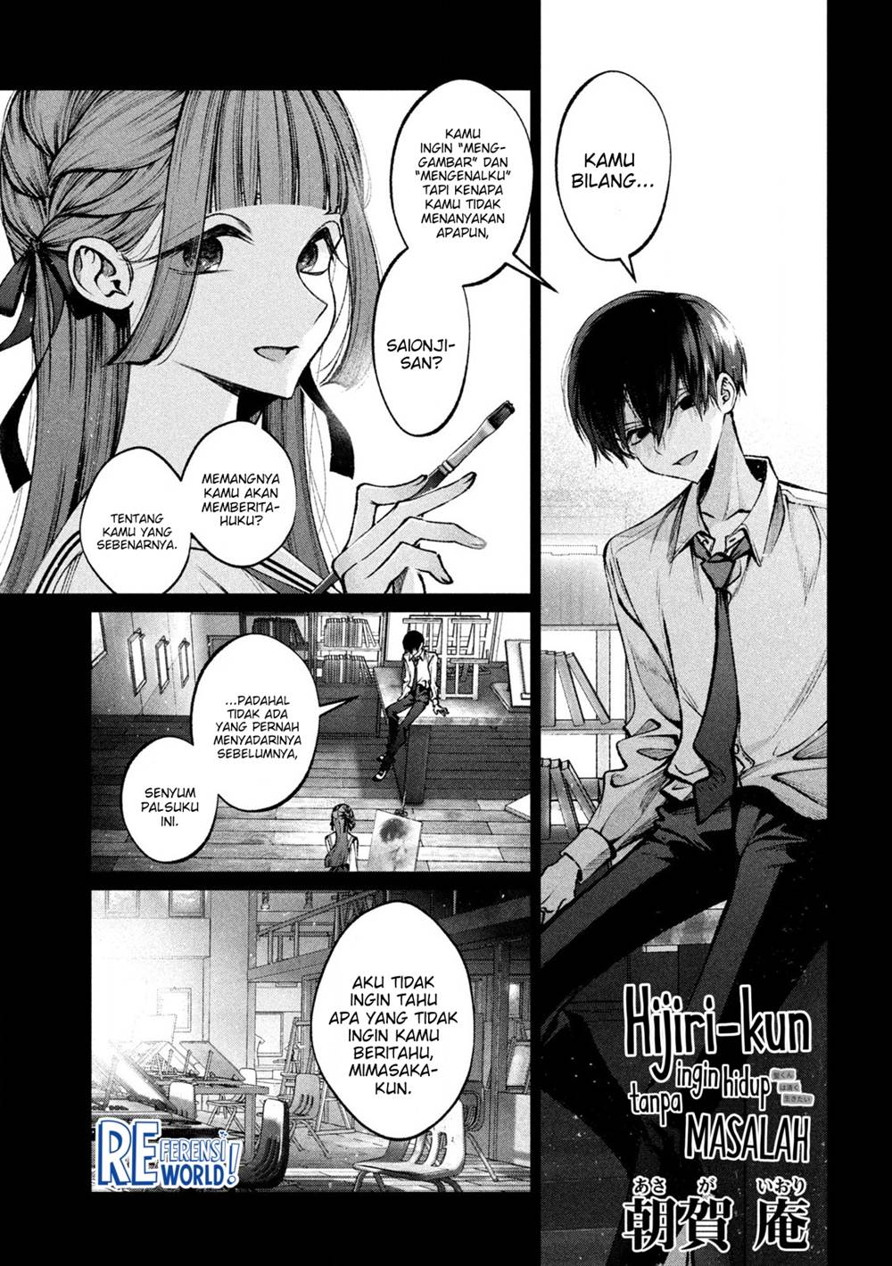 Baca Manga Hijiri-kun wa Kiyoku Ikitai Chapter 33 Gambar 2