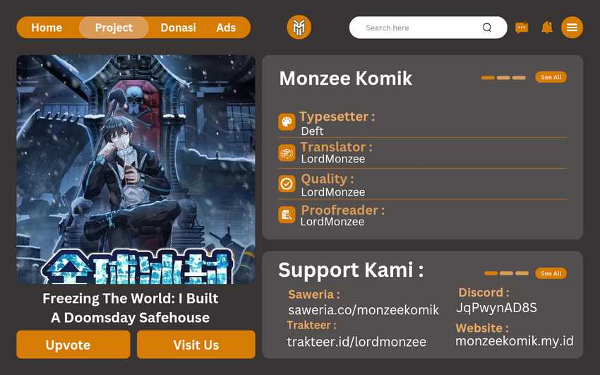Baca Komik Freezing The World: I Built A Doomsday Safehouse Chapter 342 Gambar 1
