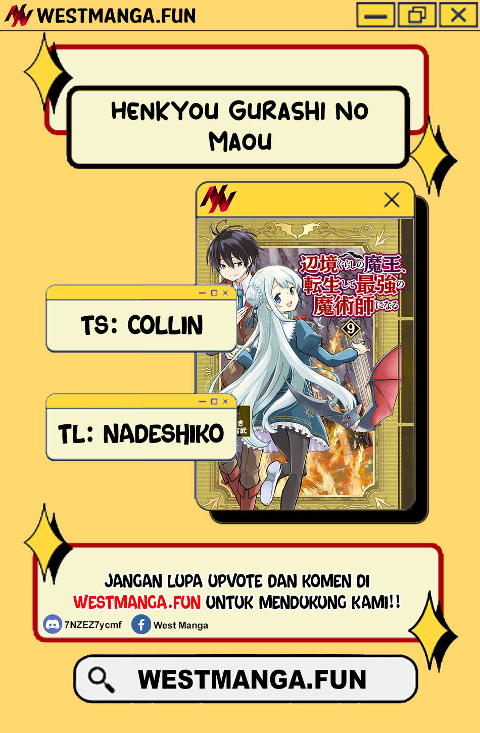 Henkyou Gurashi no Maou, Tensei shite Saikyou no Majutsushi ni naru 〜Aisarenagara Nariagaru Moto Maō wa, Ningen o Shiritai〜 Chapter 43 Gambar 4