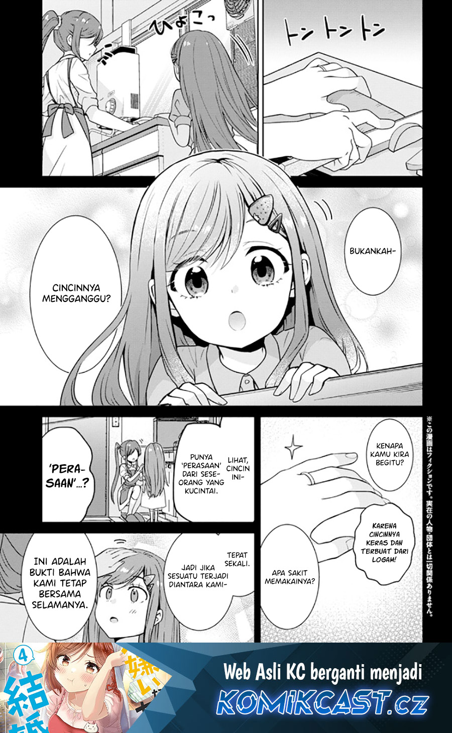 Baca Manga Kurasu no Daikirai na Joshi to Kekkon Suru Koto ni Natta Chapter 23.1 Gambar 2
