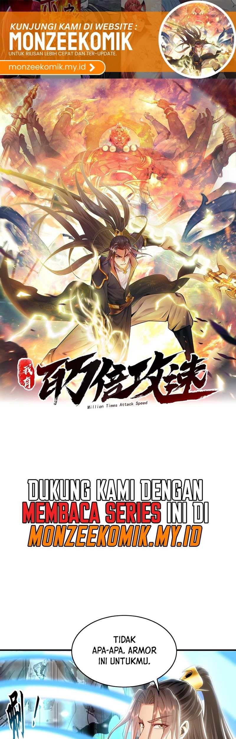 Manhua 1 Million Times Attack Speed Chapter 68 gambar nomor 2
