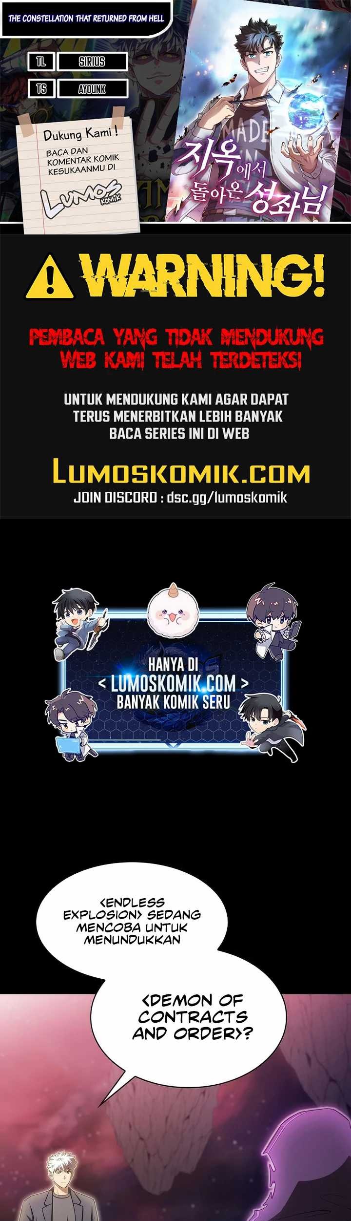 Baca Komik The Constellation that Returned from Hell Chapter 175 Gambar 1