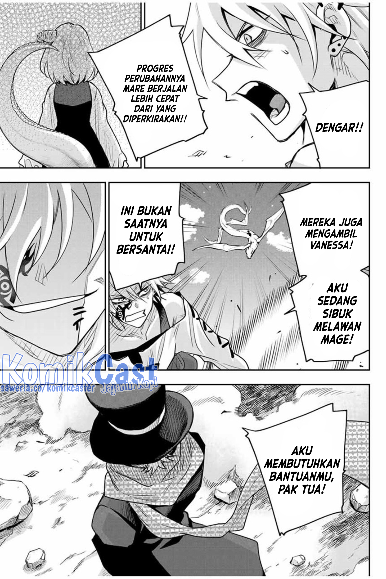 A Court Magician, Who Was Focused On Supportive Magic Because His Allies Were Too Weak, Aims To Become The Strongest After Being Banished Chapter 107 Gambar 9