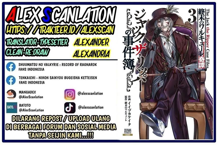 Baca Manga Shuumatsu no Valkyrie Kitan – Jack the Ripper no Jikenbo Chapter 24 Gambar 2