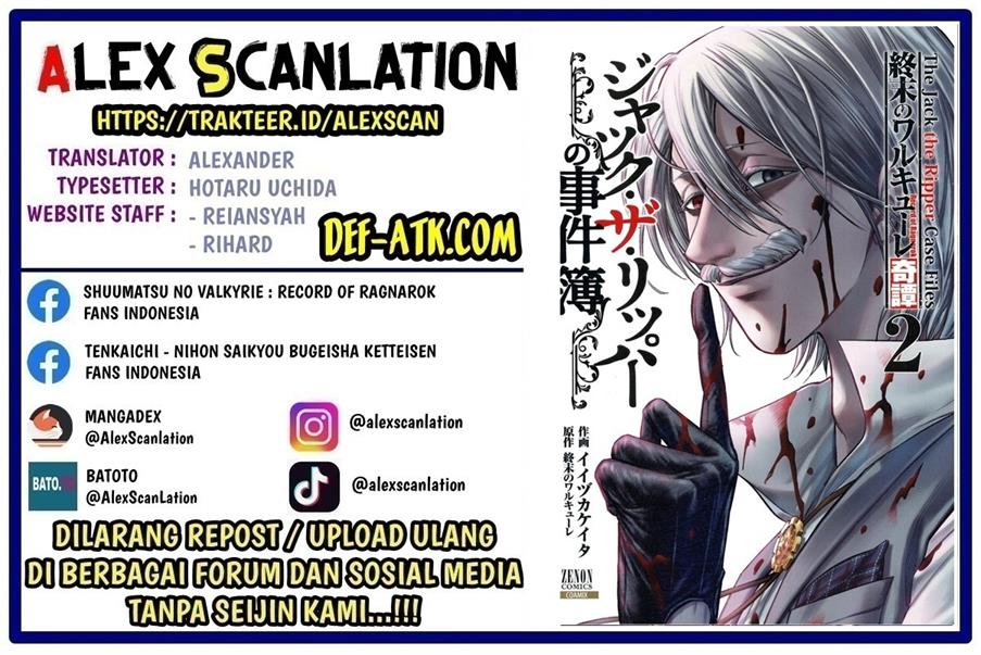 Baca Manga Shuumatsu no Valkyrie Kitan – Jack the Ripper no Jikenbo Chapter 15 Gambar 2