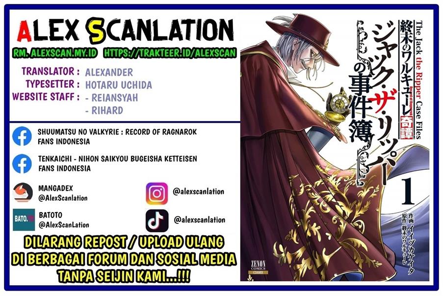 Baca Manga Shuumatsu no Valkyrie Kitan – Jack the Ripper no Jikenbo Chapter 10 Gambar 2