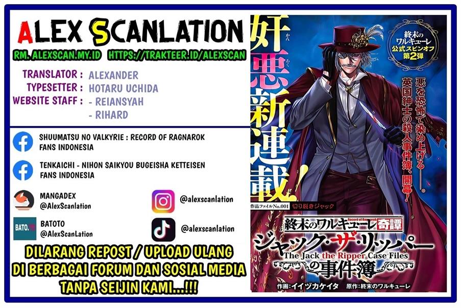 Baca Manga Shuumatsu no Valkyrie Kitan – Jack the Ripper no Jikenbo Chapter 05 Gambar 2