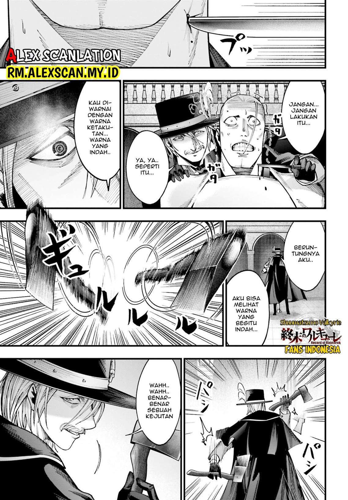 Shuumatsu no Valkyrie Kitan – Jack the Ripper no Jikenbo Chapter 03 Gambar 19
