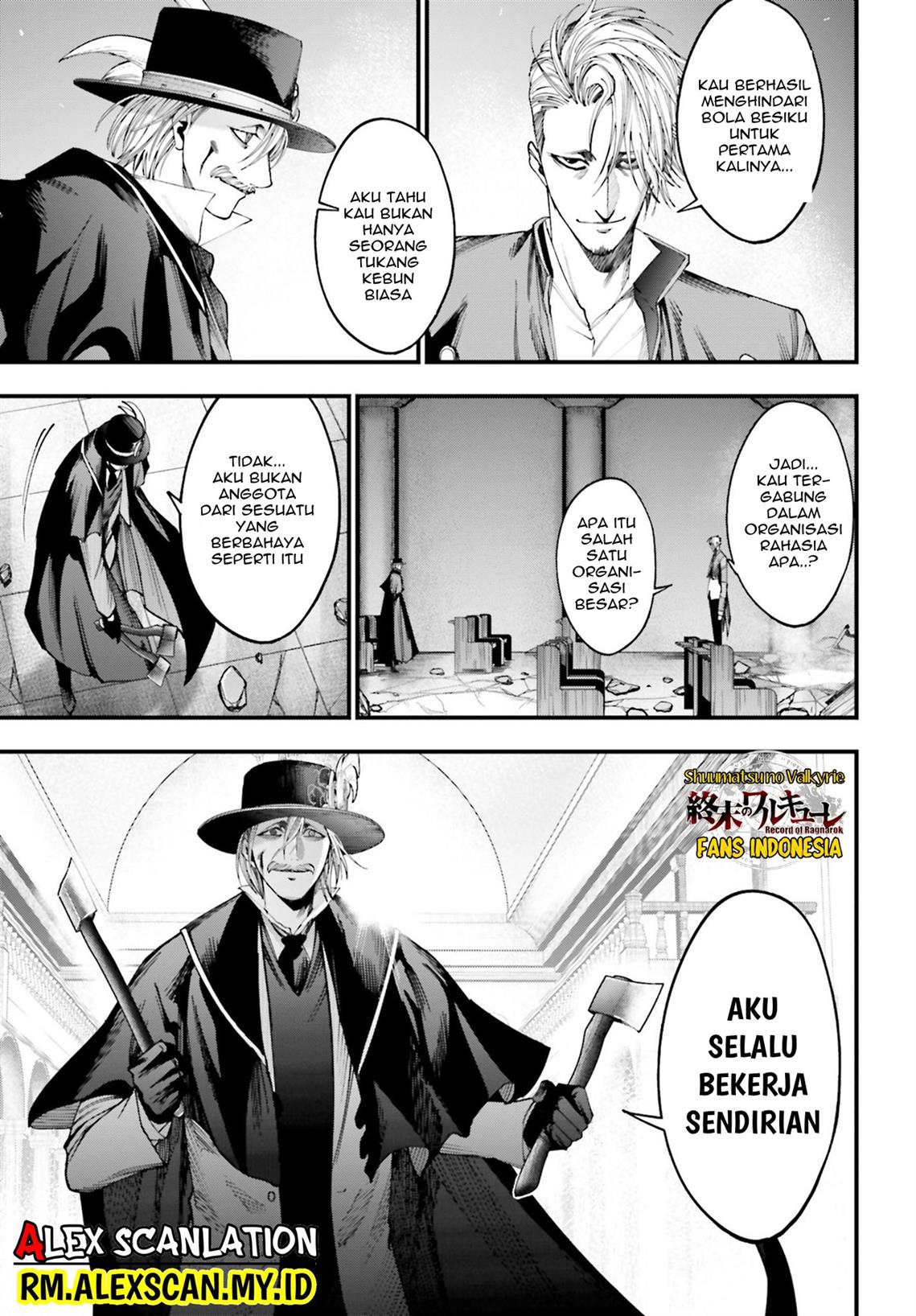 Shuumatsu no Valkyrie Kitan – Jack the Ripper no Jikenbo Chapter 03 Gambar 31