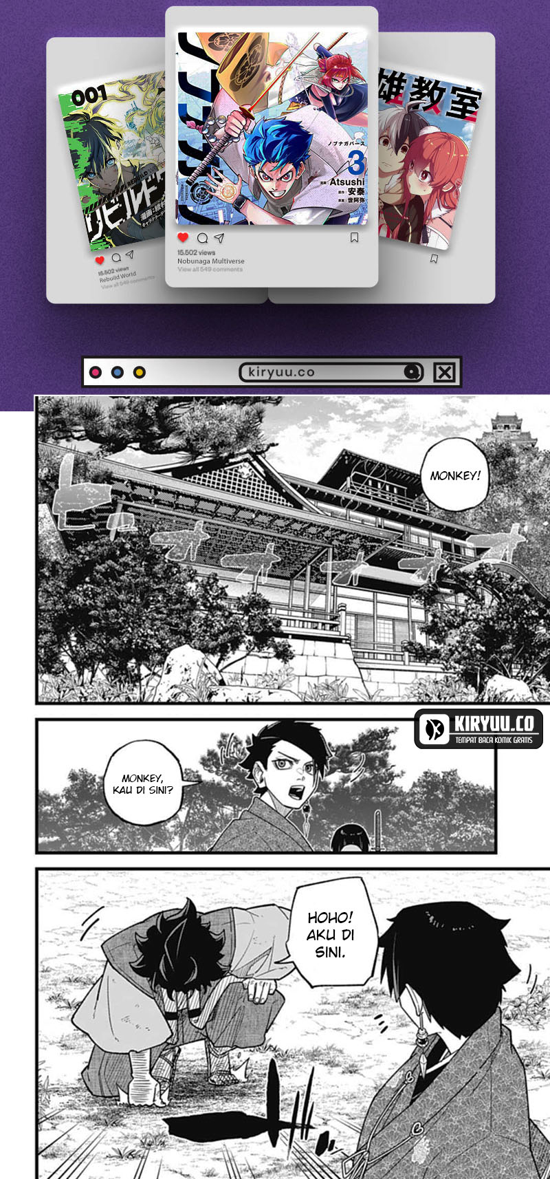 Nobunaga Multiverse Chapter 05.2 Gambar 8