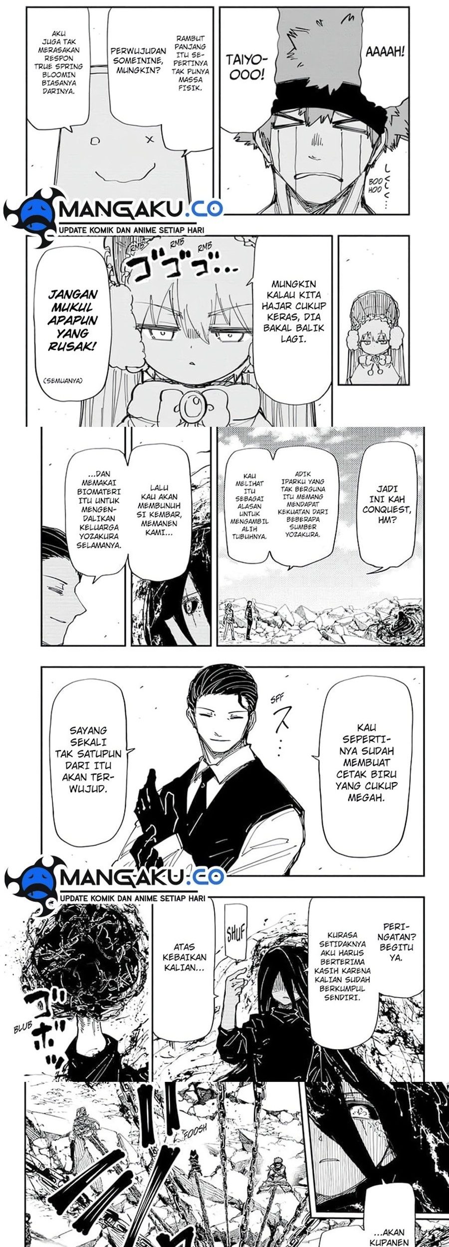 Baca Manga Mission: Yozakura Family Chapter 246 Gambar 2