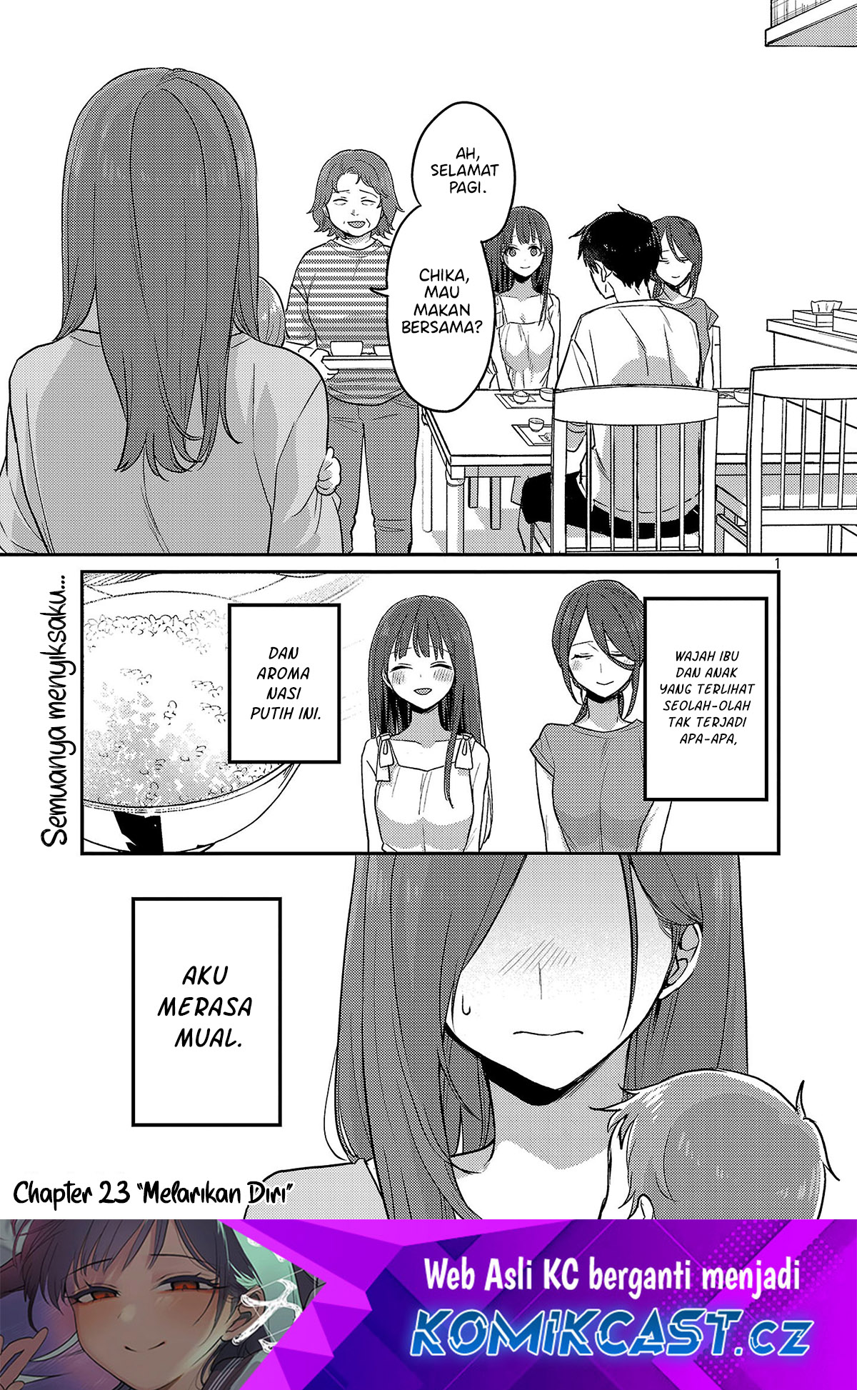 Baca Manga Okaeri, Papa (Welcome Home, Papa) Chapter 23 Gambar 2