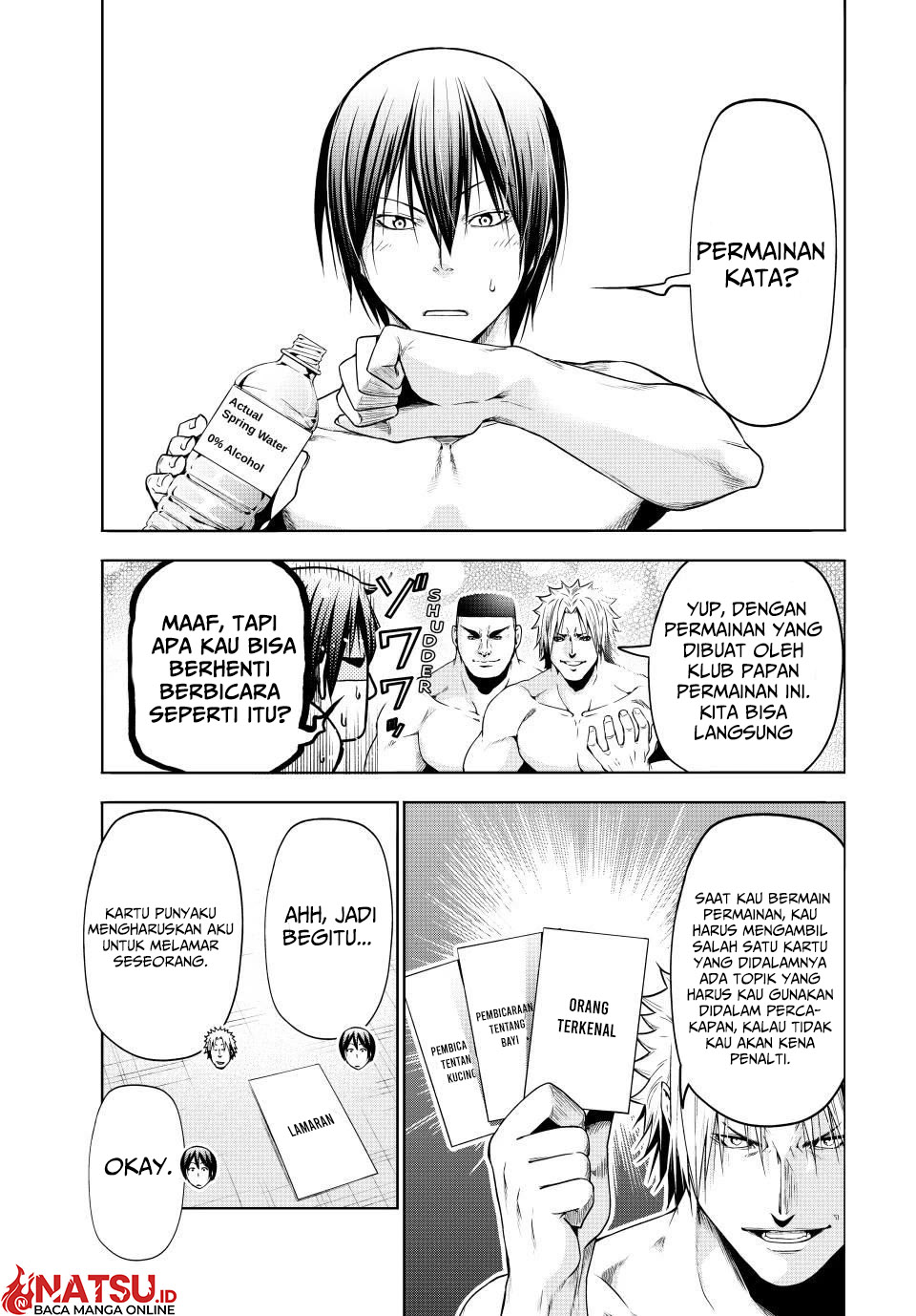 Grand Blue Chapter 95 Gambar 18