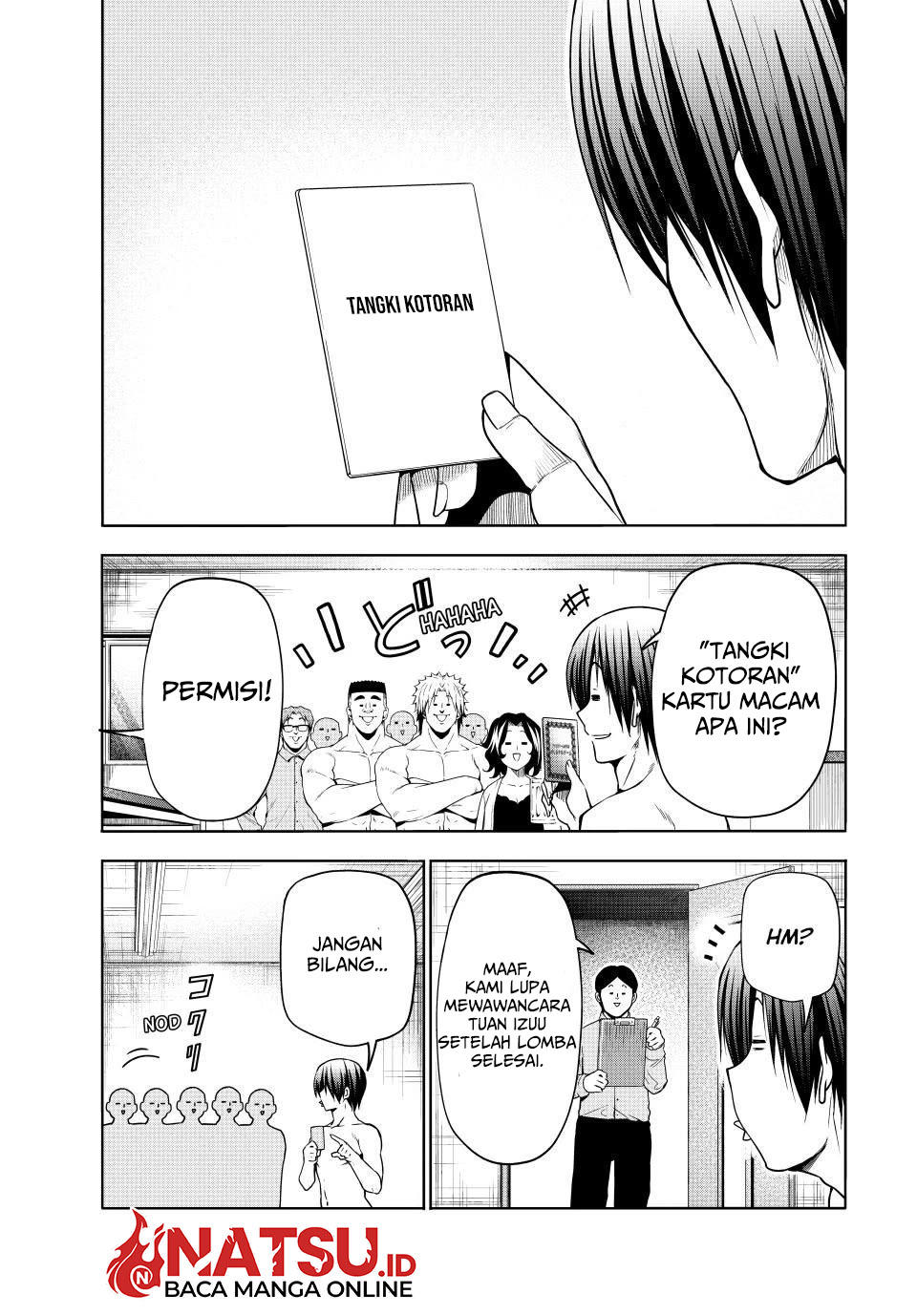 Grand Blue Chapter 95 Gambar 22