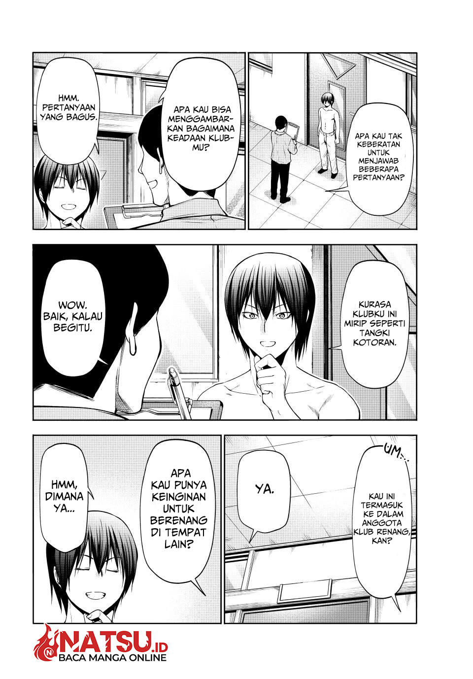 Grand Blue Chapter 95 Gambar 23