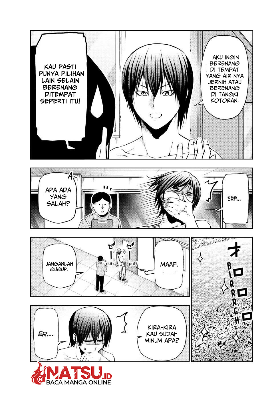 Grand Blue Chapter 95 Gambar 24