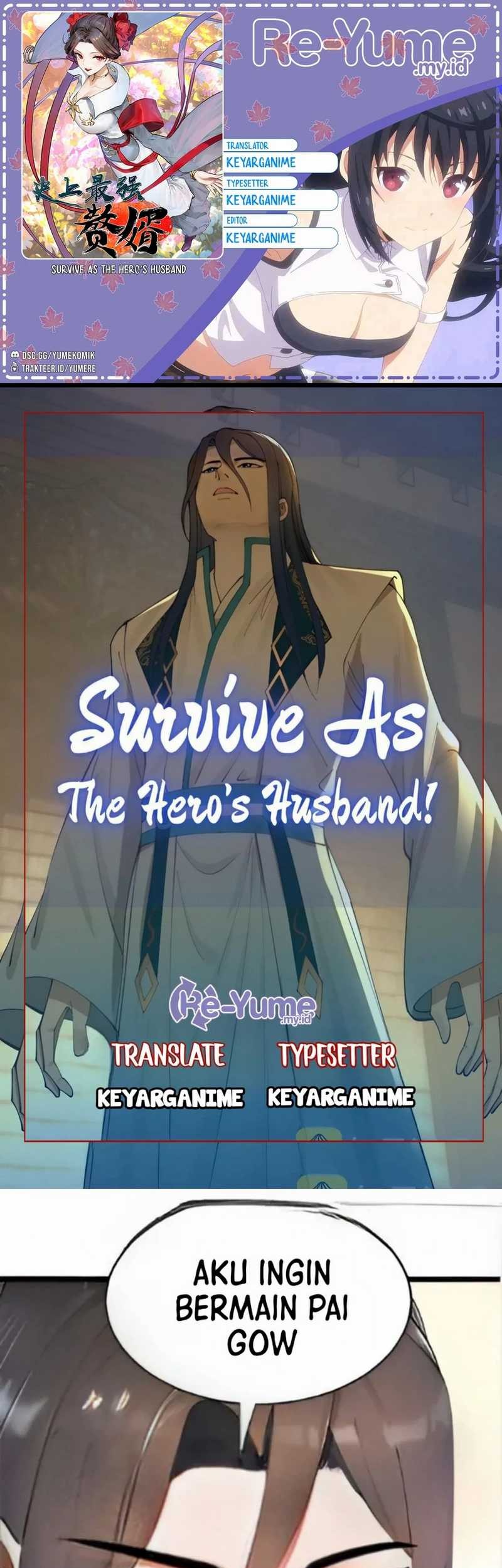 Baca Komik Survive As The Hero’s Husband Chapter 44 Gambar 1