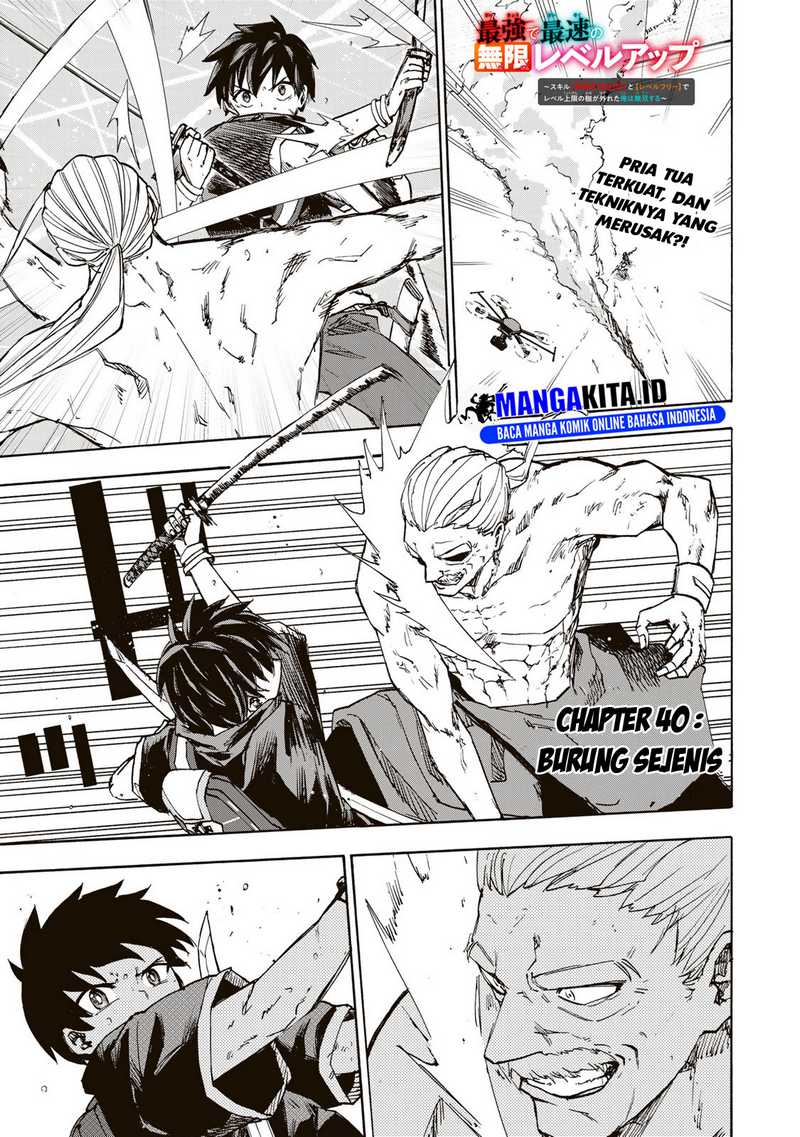 Baca Manga Saikyou de Saisoku no Mugen Level Up Chapter 40 Gambar 2