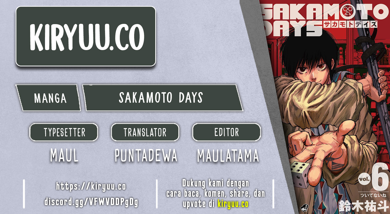 Baca Komik Sakamoto Days Chapter 188 Gambar 1