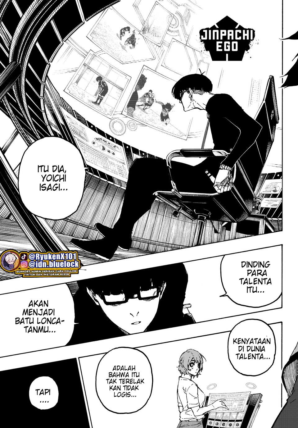 Blue Lock Chapter 280 Gambar 19