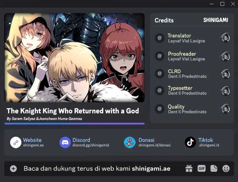 Baca Komik The Knight King Who Returned with a God Chapter 86 Gambar 1