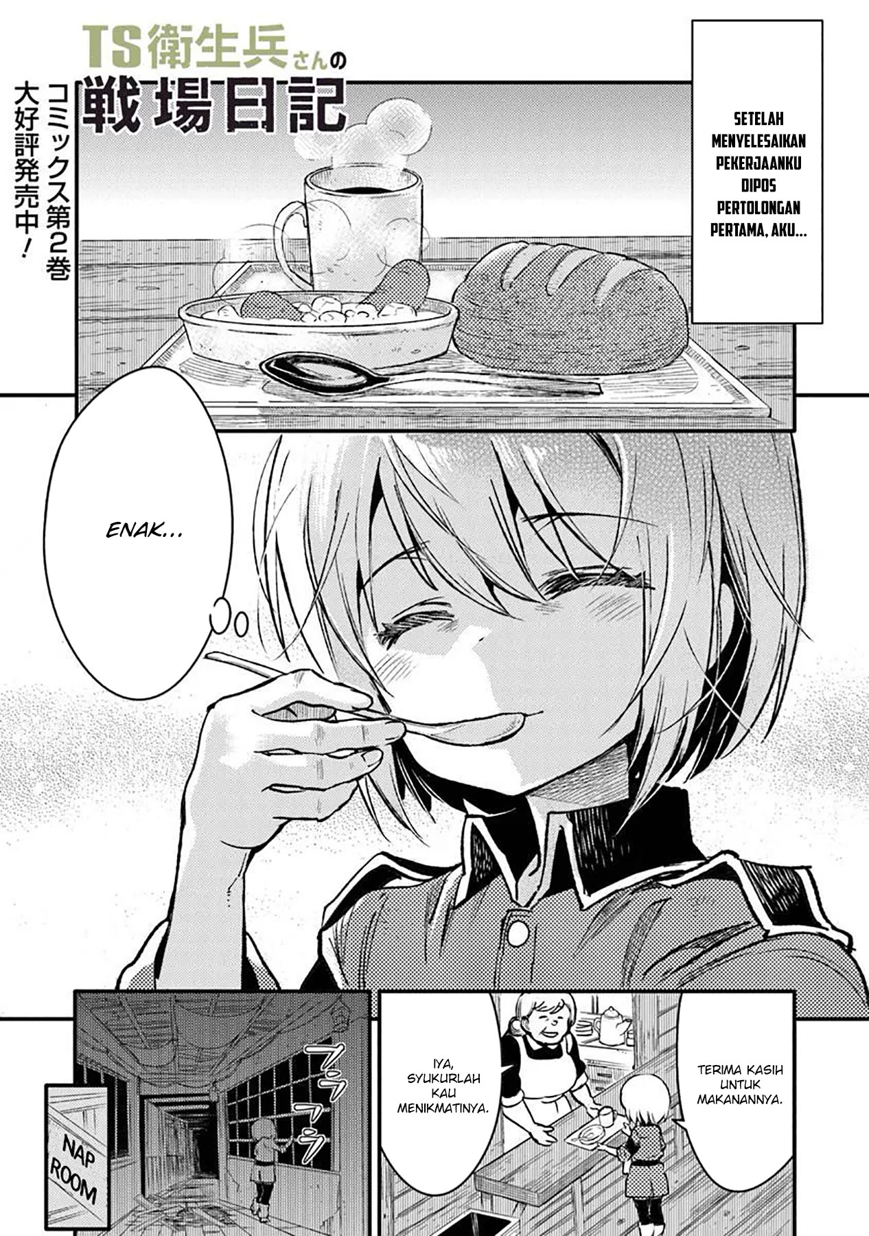 Baca Manga TS Eiseihei-san no Senjou Nikki Chapter 12 Gambar 2