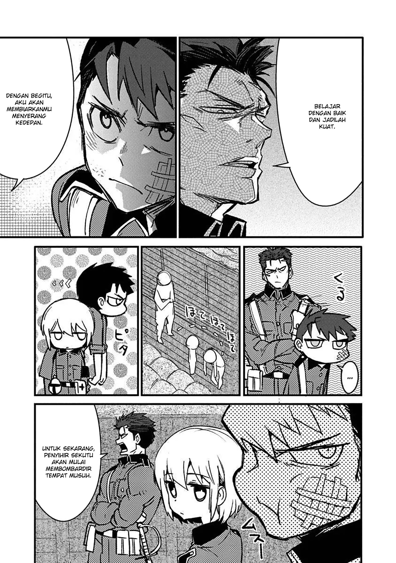 TS Eiseihei-san no Senjou Nikki Chapter 12 Gambar 21