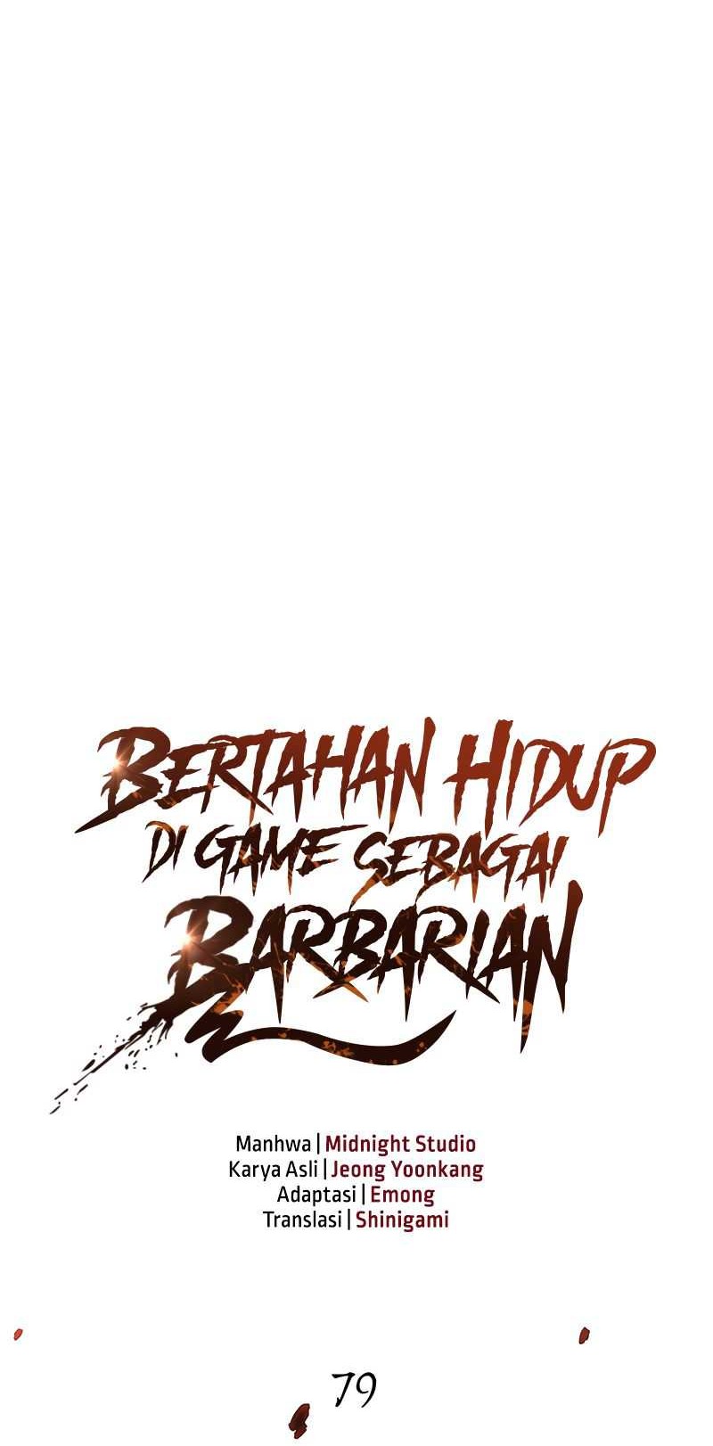 Survive as a Barbarian in the Game Chapter 79 Gambar 5